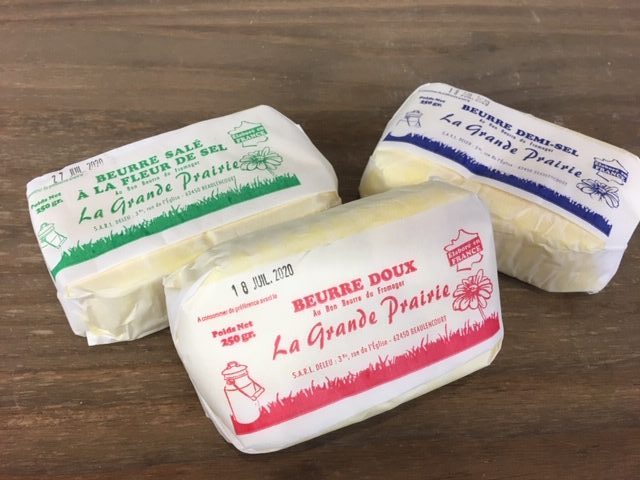 beurre salé 250 gr - La Boite à Fromages